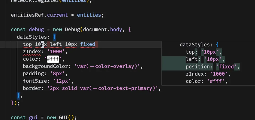 Cursor smart rewrites